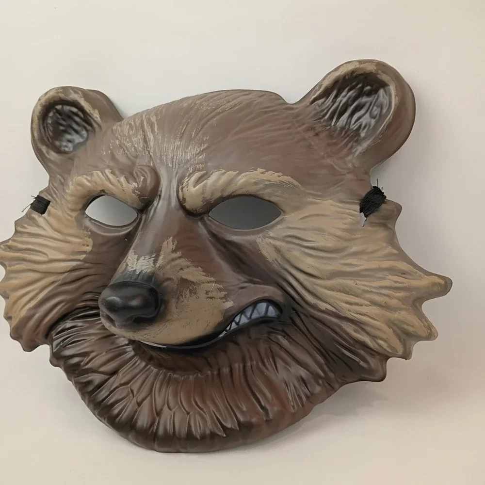 Mask Rocket Raccoon Guardians of the Galaxy Halloween Costume Marvel 2017